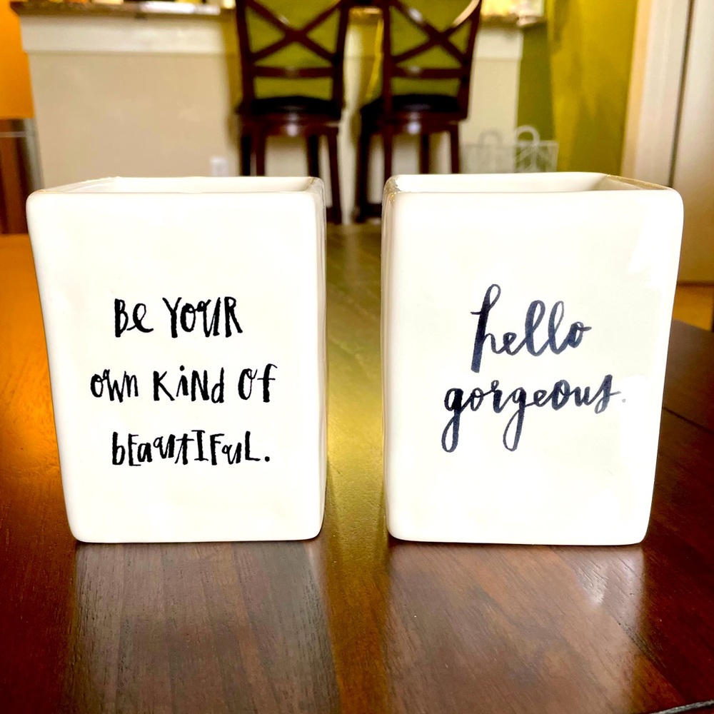 BUNDLE - 2 Rae Dunn Containers, Like New